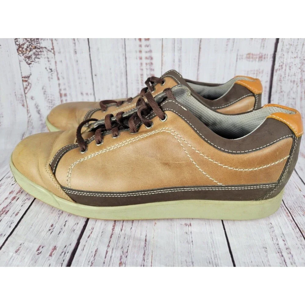 FOOTJOY Contour Casual Brown Leather Spikeless Golf Shoes Men’s Size 8M